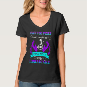 Caregiver Sunshine Nurse Assistant Practitioner Ca T-Shirt