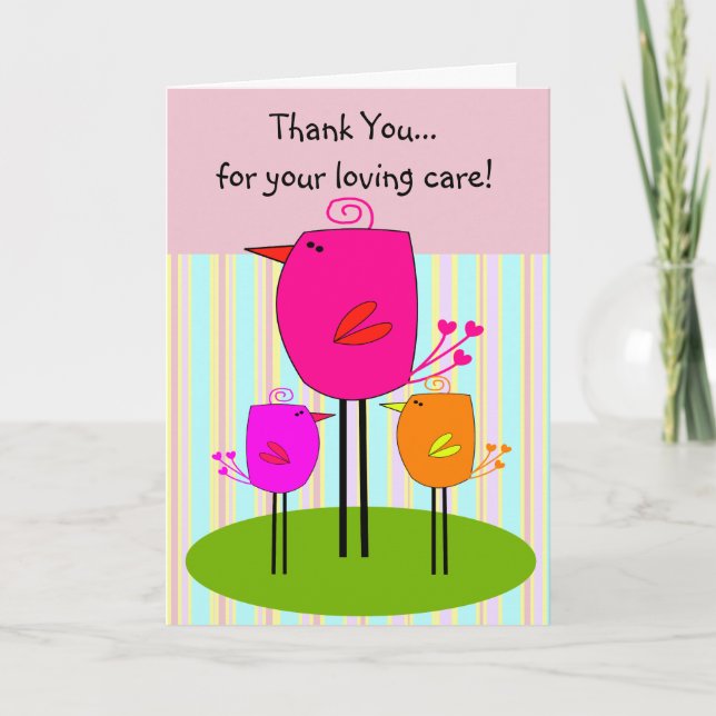Caregiver Thank You Card (Front)