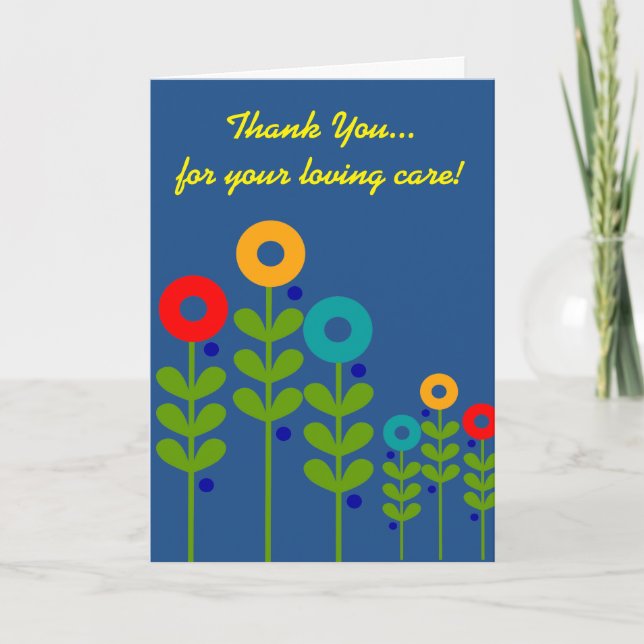 Caregiver Thank You Card III (Front)
