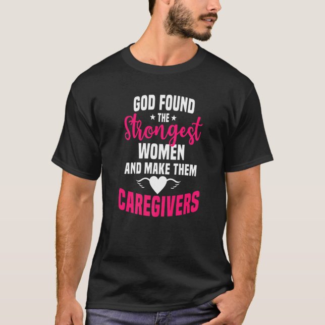 Caregiver Woman Nursing Practitioner Carer Nurse A T-Shirt (Front)