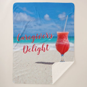 Caregiver's Delight Sherpa Blanket