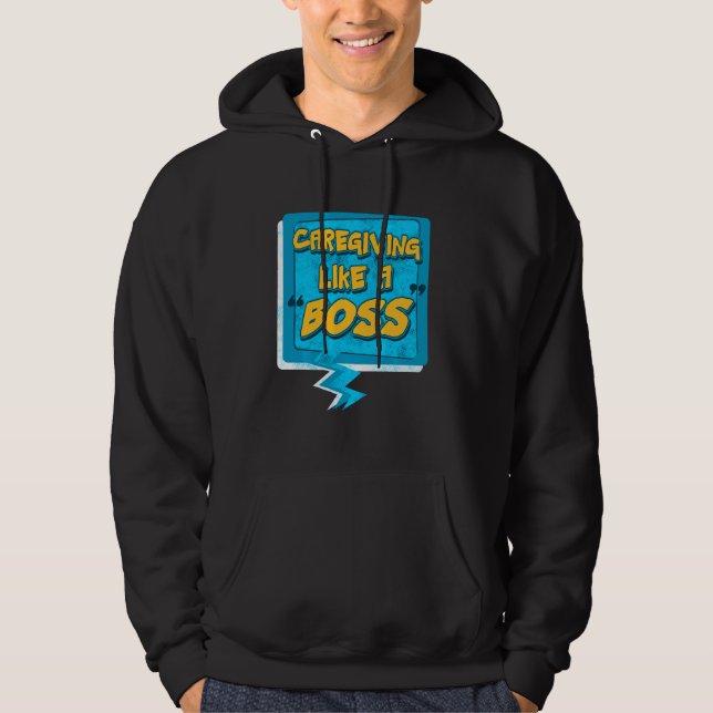 Caregiving Like A Boss Shirt Nurse Help Assitance  (Front)
