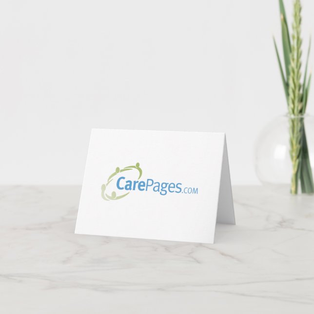 CarePages Logo Notecards - Customisable (Front)