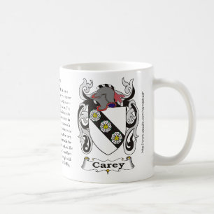 Carey, the origin and meaning on a mug