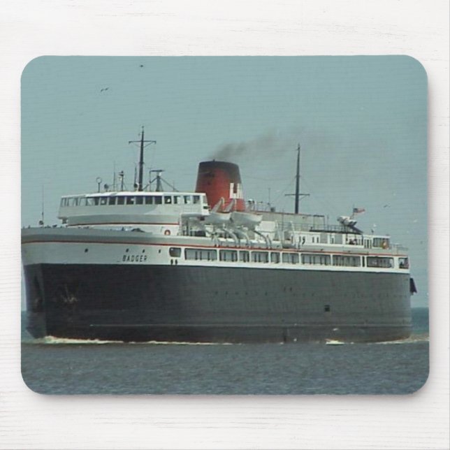 Carferry Badger Mouse Pad (Front)