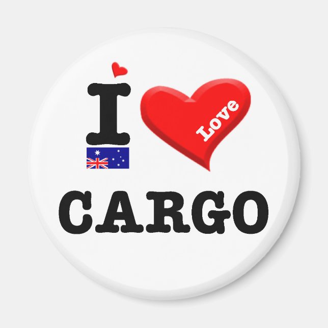 CARGO - I Love Magnet (Front)