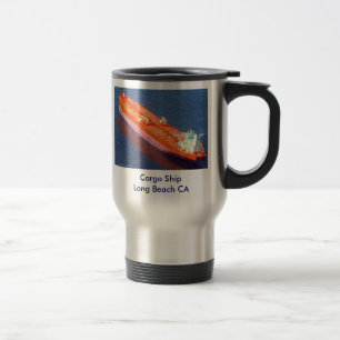 Cargo Ship eBay, Cargo ShipLong Beach CA Travel Mug