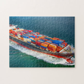Cargo Ship Jigsaw Puzzle