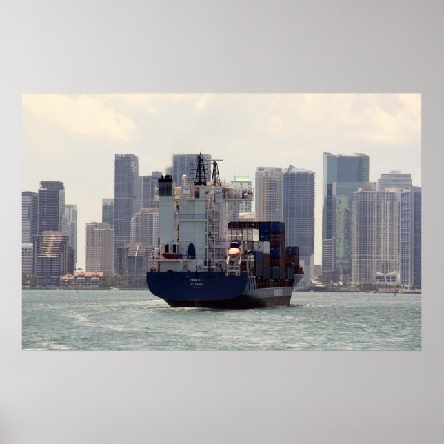 Cargo ship poster (Front)