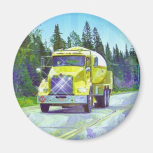 CARGO TRUCK BIG RIG TRUCKERS Gifts Magnet