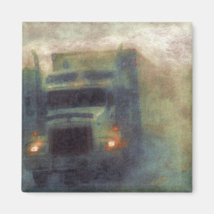 CARGO TRUCK BIG RIG TRUCKERS Gifts Magnet
