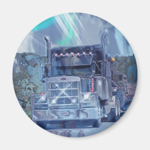 CARGO TRUCK BIG RIG TRUCKERS Gifts Magnet