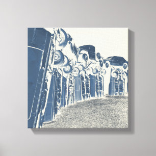 carhenge canvas print