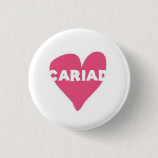 Cariad Button Badge