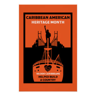 Caribbean American Heritage Month Poster