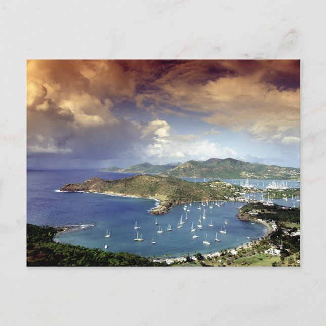 Caribbean, Antigua. Postcard (Front)