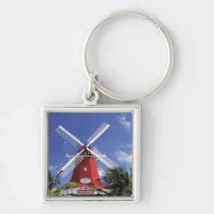 Caribbean, Aruba. Old Mill, converted into 'Mill Key Ring