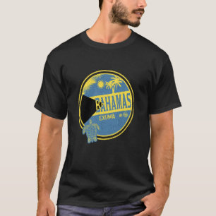 Caribbean Bahamas Exuma Vintage Vacation Tropical T-Shirt