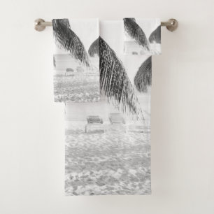 Caribbean Beach Bliss 10 #art #nature Bath Towel Set