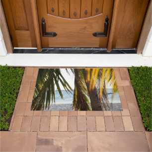 Caribbean Beach Bliss #2 #wall #art Doormat
