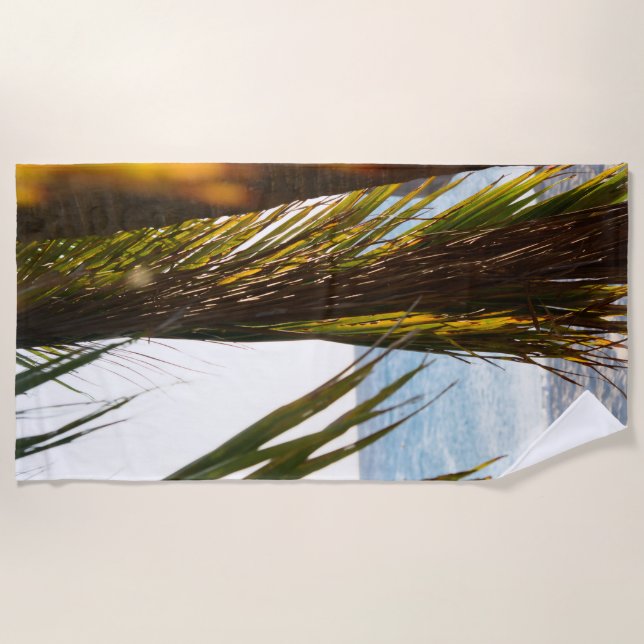 Caribbean Beach Bliss #2 #wall #art  Towel (Front)