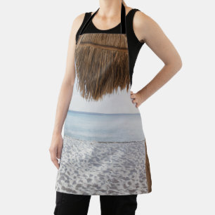 Caribbean Beach Bliss #3 #wall #art Apron
