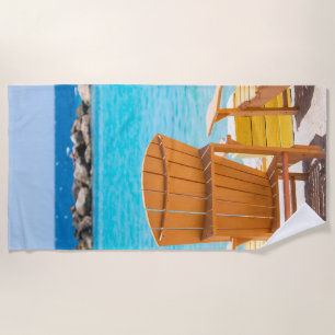 Caribbean Beach Chair Oasis #1 #caribbean #wall  Towel
