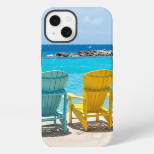 Caribbean Beach Chair Oasis #2 #caribbean #wall iPhone 13 Case