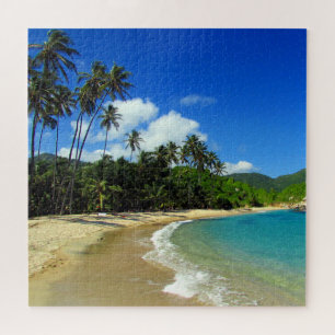 caribbean beach jigsaw puzzle