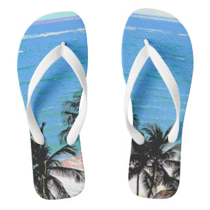 Caribbean Blue Jandals