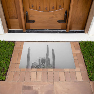 Caribbean Cactus Grove Charm 2 #art #nature Doormat