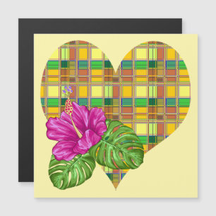 Caribbean Colorful Fabric Madras Tartan