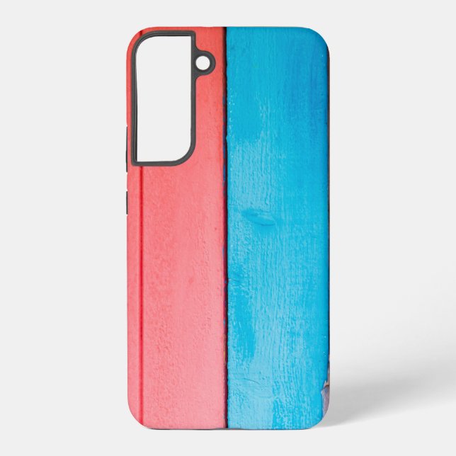 Caribbean colours - abstract samsung galaxy s22+ case (Back)