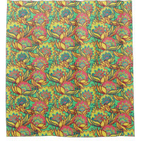 Caribbean Colours Floral Tropics
