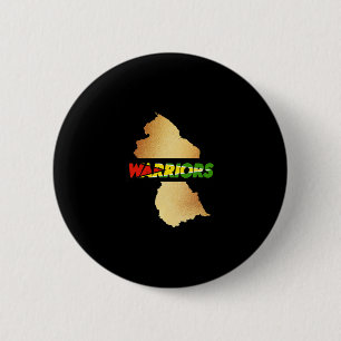 Caribbean Cricket Guyana Warriors Guyanese Cricket 6 Cm Round Badge