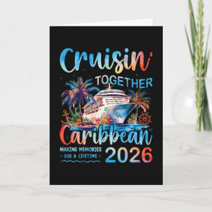 Caribbean Cruise 2026 Family Vacation Cruisin’ Tog Card