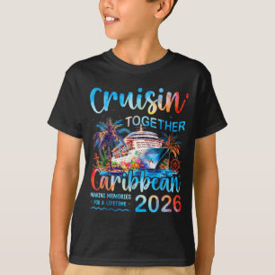 Caribbean Cruise 2026 Family Vacation Cruisin’ Tog T-Shirt