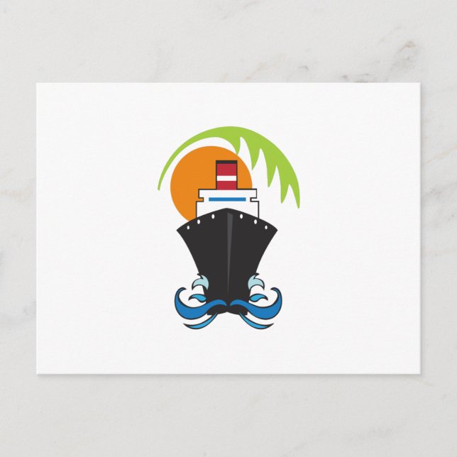 CARIBBEAN CRUISE POSTCARD (Front)