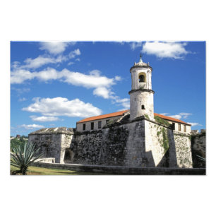 Caribbean, Cuba, Havana. Old Havana, Castillo Photo Print