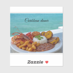 Caribbean dinner