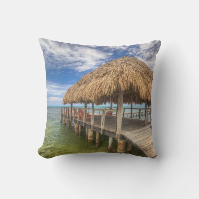 Caribbean Dock Cushion (Front)