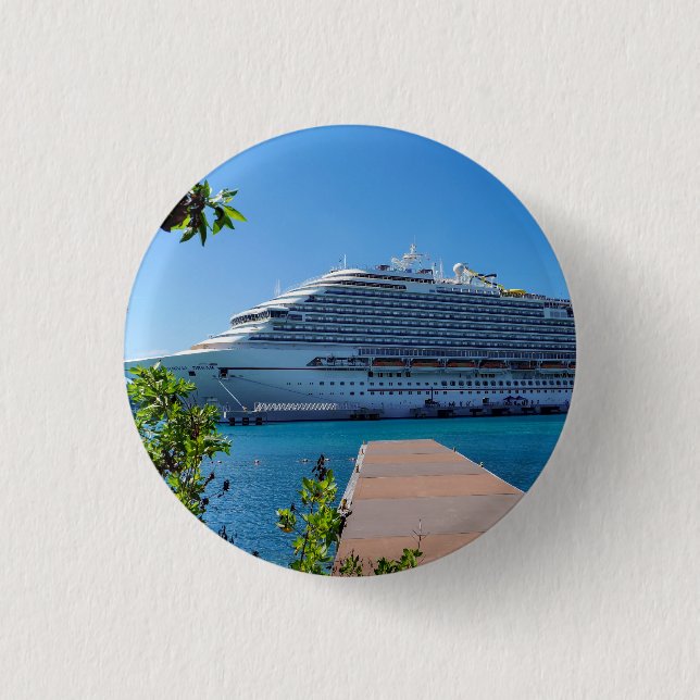 Caribbean Dream cruise 3 Cm Round Badge (Front)