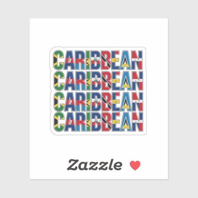 Caribbean Flags (Sheet)
