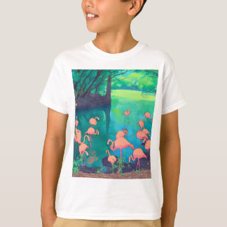 Caribbean flamingo T-Shirt