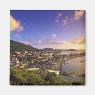 Caribbean, French West Indies, St. Martin. Magnet