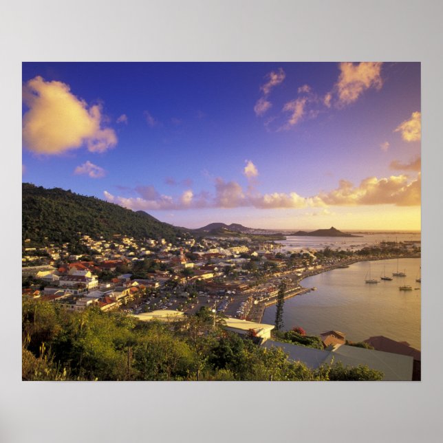 Caribbean, French West Indies, St. Martin. Poster (Front)