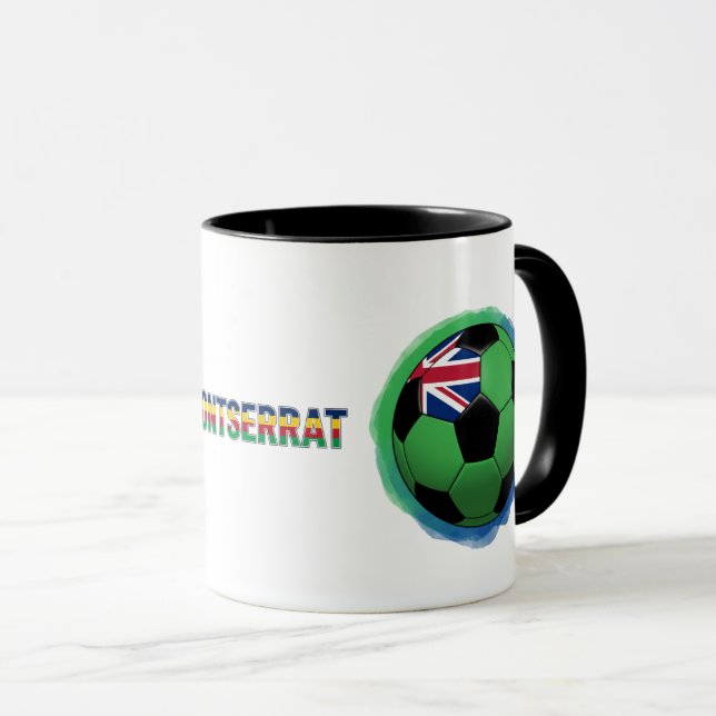 Caribbean Futbol – Montserrat Edition Mug (Front Right)