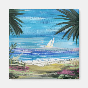 Caribbean Getaway Magnet