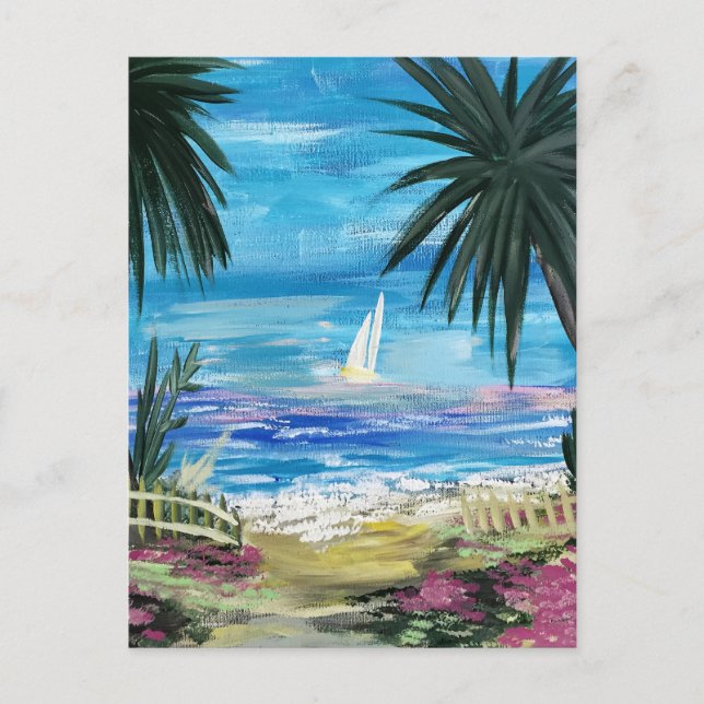 Caribbean Getaway  Postcard (Front)