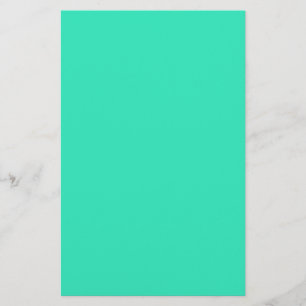 Caribbean Green (solid colour)  Stationery
